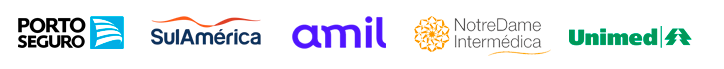 Porto Seguro, Sulamerica, Allianz, Notredame intermédica, Unimed, Bradesco Seguros